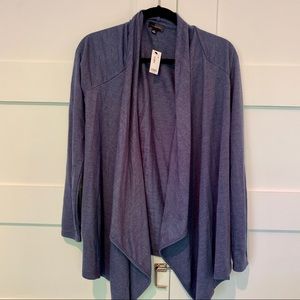 the limited • NWT navy blue open wave cardigan
